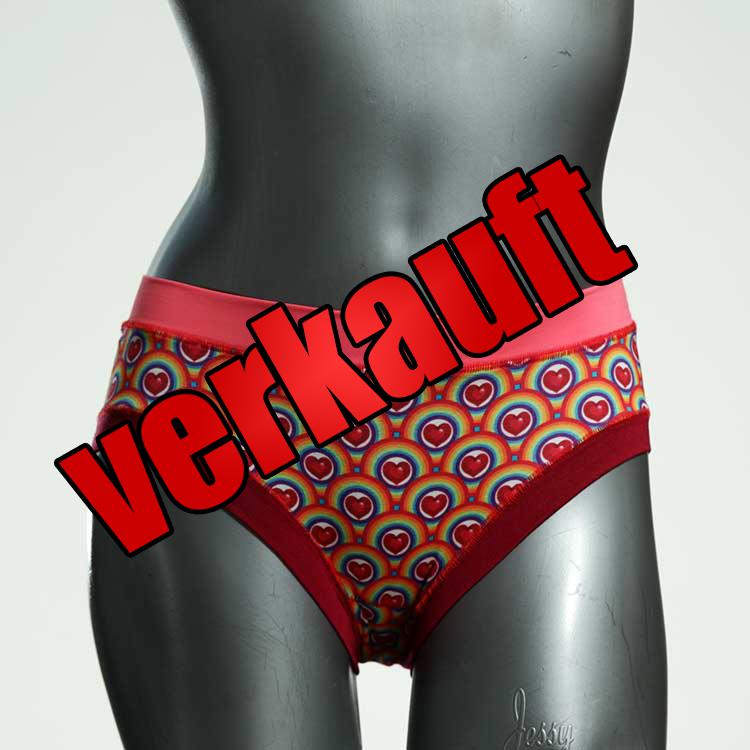 bunte ökologische günstige preiswerte Panty aus Baumwolle, Unterwäsche für Damen