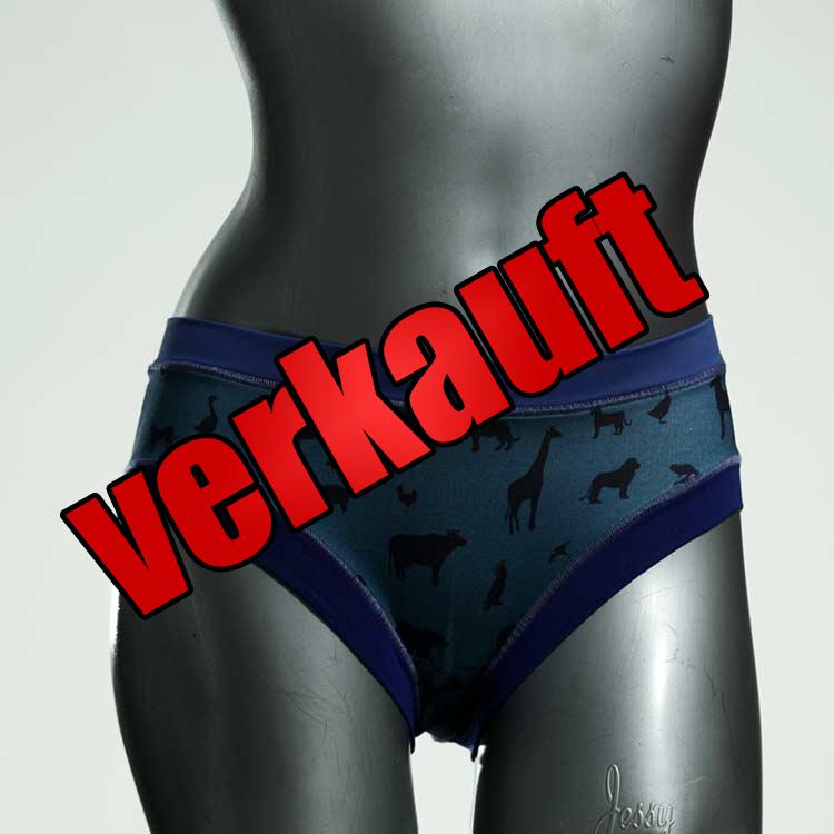 süße bunte gemusterte handgemachte Panty aus Baumwolle, Unterwäsche für Damen