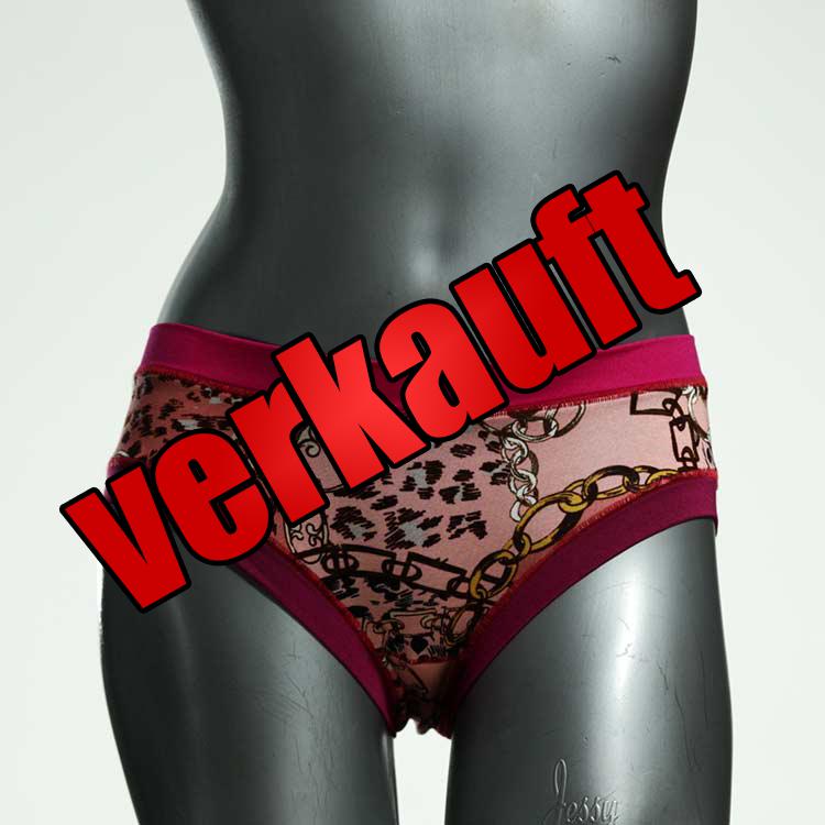 attraktive gemusterte ökologische sexy Panty aus Baumwolle, Unterwäsche für Damen