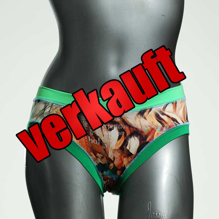 bunte bequeme ökologische nachhaltige Panty aus Baumwolle, Unterwäsche für Damen