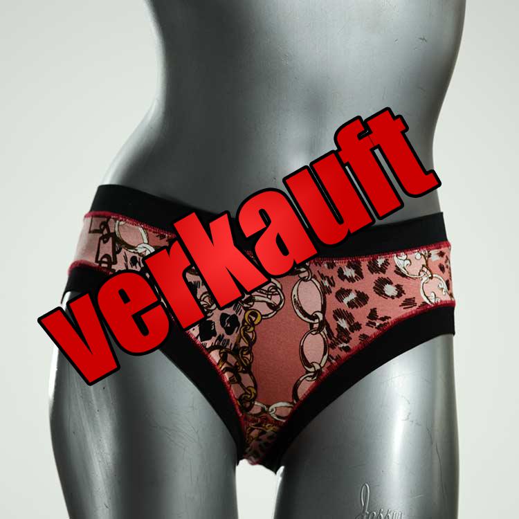 farbige gemusterte bunte attraktive Panty aus Baumwolle, Unterwäsche für Damen