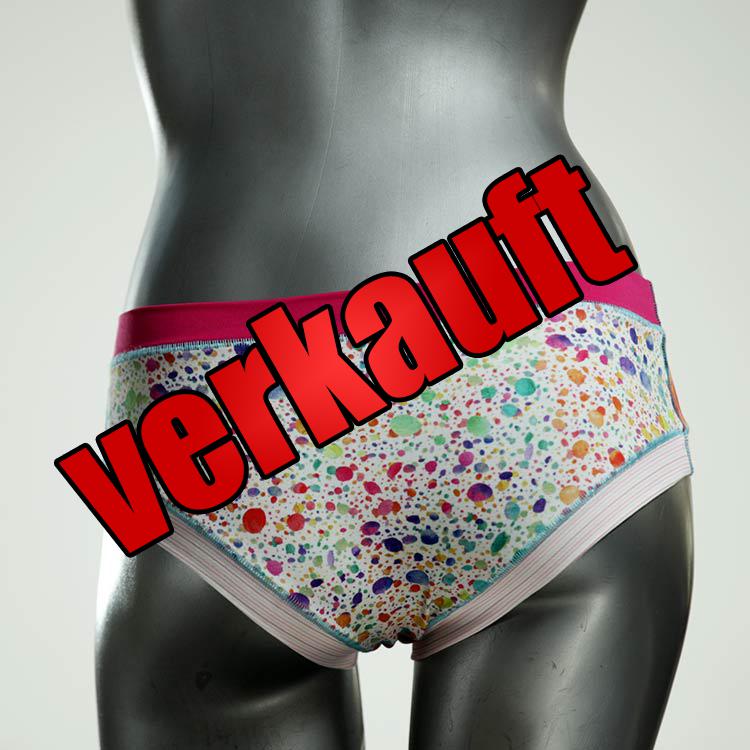 süße nachhaltige gemusterte handgemachte Panty aus Baumwolle, Unterwäsche für Damen