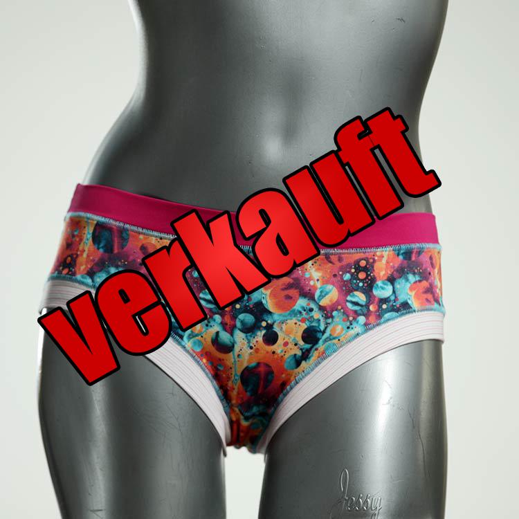 süße nachhaltige gemusterte handgemachte Panty aus Baumwolle, Unterwäsche für Damen
