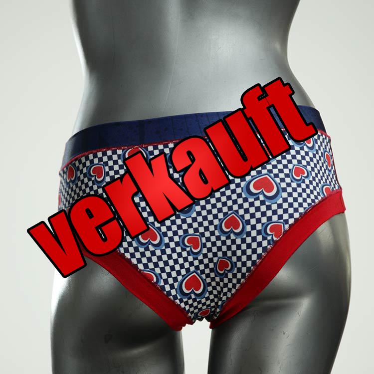 gemusterte schöne ökologische günstige Panty aus Baumwolle, Unterwäsche für Damen