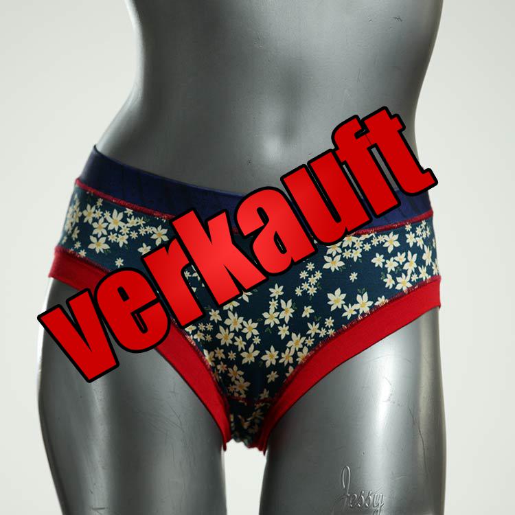 gemusterte schöne ökologische günstige Panty aus Baumwolle, Unterwäsche für Damen