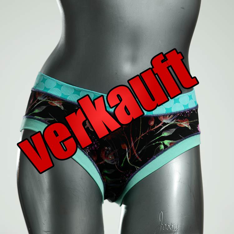 günstige bunte gemusterte handgemachte Panty aus Baumwolle, Unterwäsche für Damen