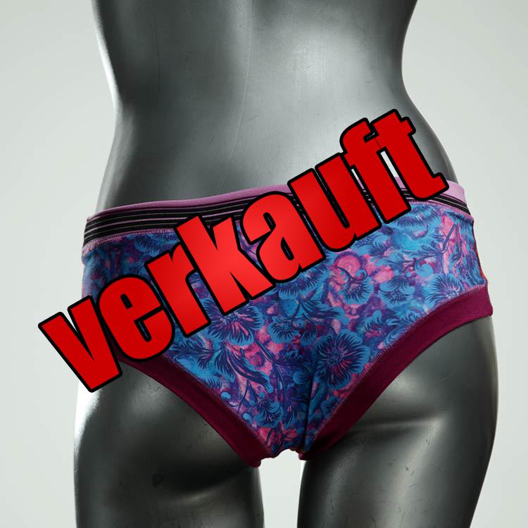 bunte ökologische sexy gemusterte Panty aus Baumwolle, Unterwäsche für Damen
