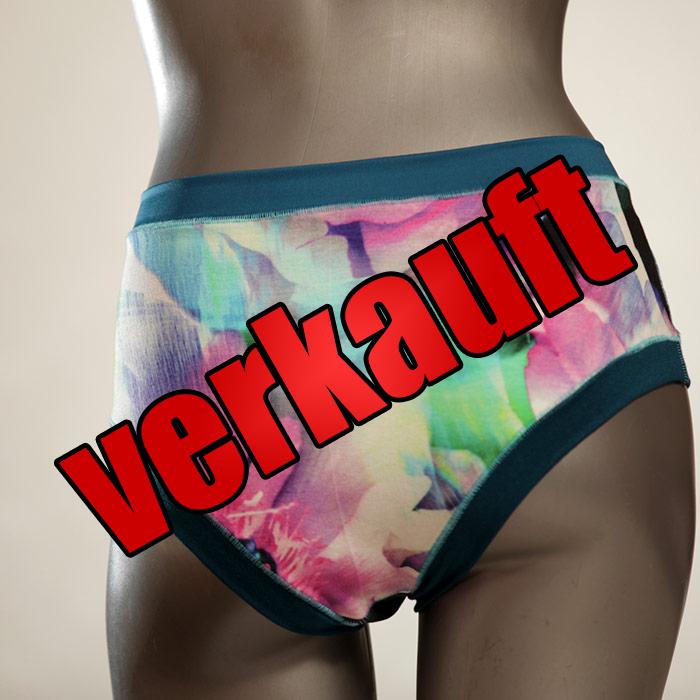  sexy nachhaltige bunte Panty - Unterhose - Slip aus Baumwolle für Damen
