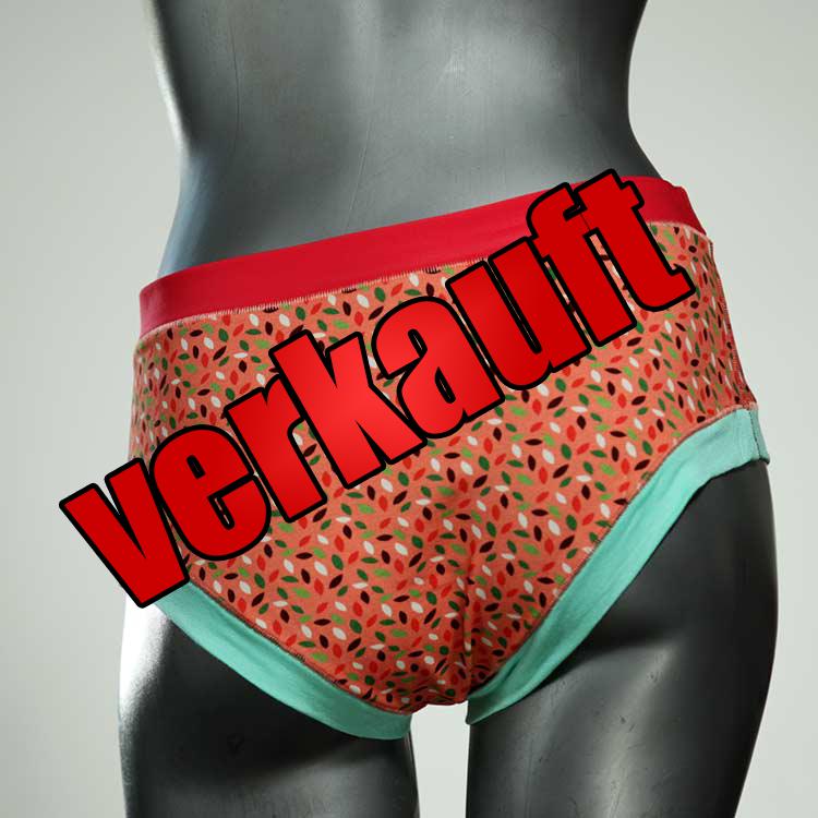 bequeme gemusterte attraktive sexy Panty aus Baumwolle, Unterwäsche für Damen