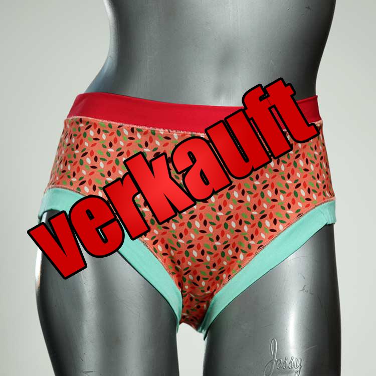 bequeme gemusterte attraktive sexy Panty aus Baumwolle, Unterwäsche für Damen