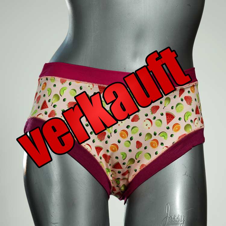 gemusterte schöne bunte bequeme Panty aus Baumwolle, Unterwäsche für Damen