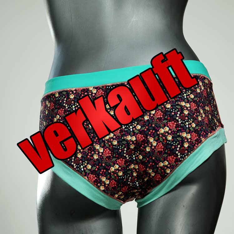handgemachte ökologische preiswerte bunte Panty aus Baumwolle, Unterwäsche für Damen