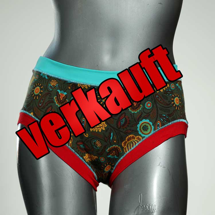 bunte schöne nachhaltige sexy Panty aus Baumwolle, Unterwäsche für Damen