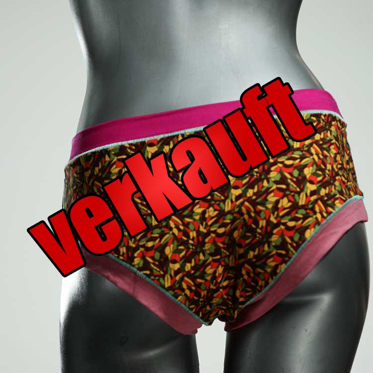 preiswerte ökologische bunte farbige Panty aus Baumwolle, Unterwäsche für Damen
