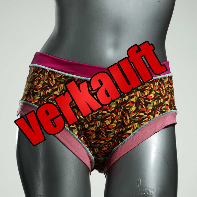 preiswerte ökologische bunte farbige Panty aus Baumwolle, Unterwäsche für Damen