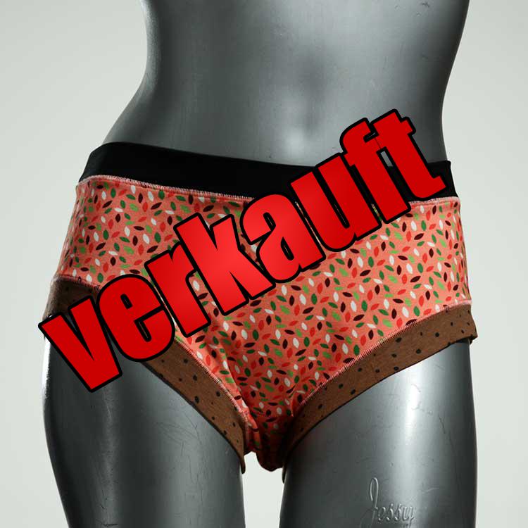 süße bequeme gemusterte bunte Panty aus Baumwolle, Unterwäsche für Damen
