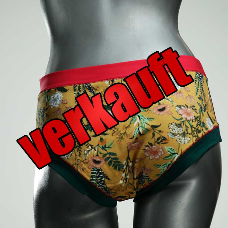 gemusterte schöne ökologische sexy Panty aus Baumwolle, Unterwäsche für Damen