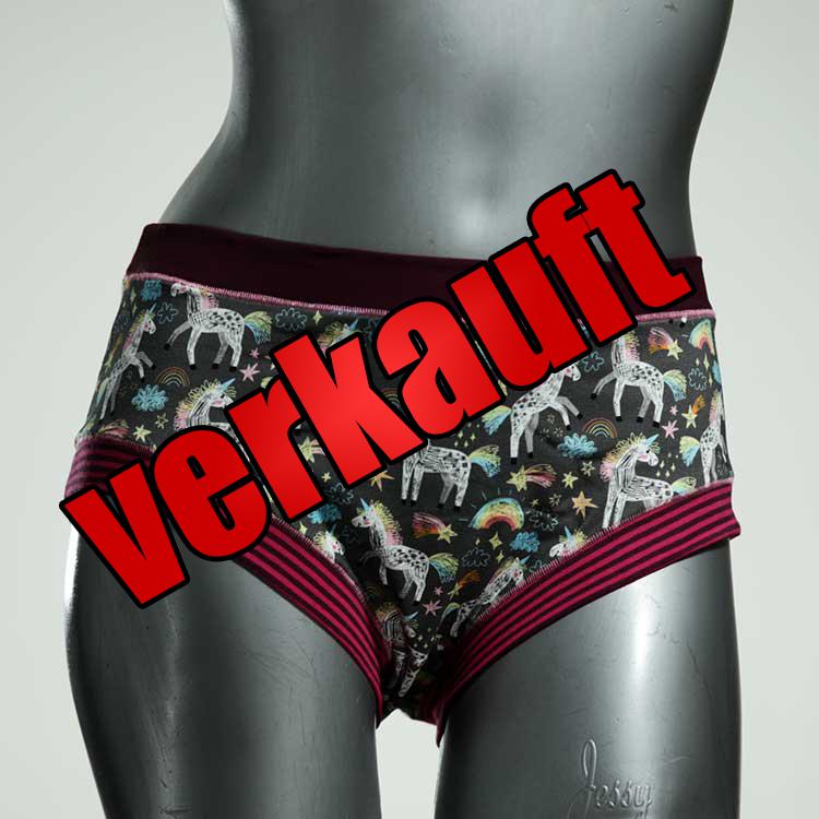 schöne günstige gemusterte bequeme Panty aus Baumwolle, Unterwäsche für Damen