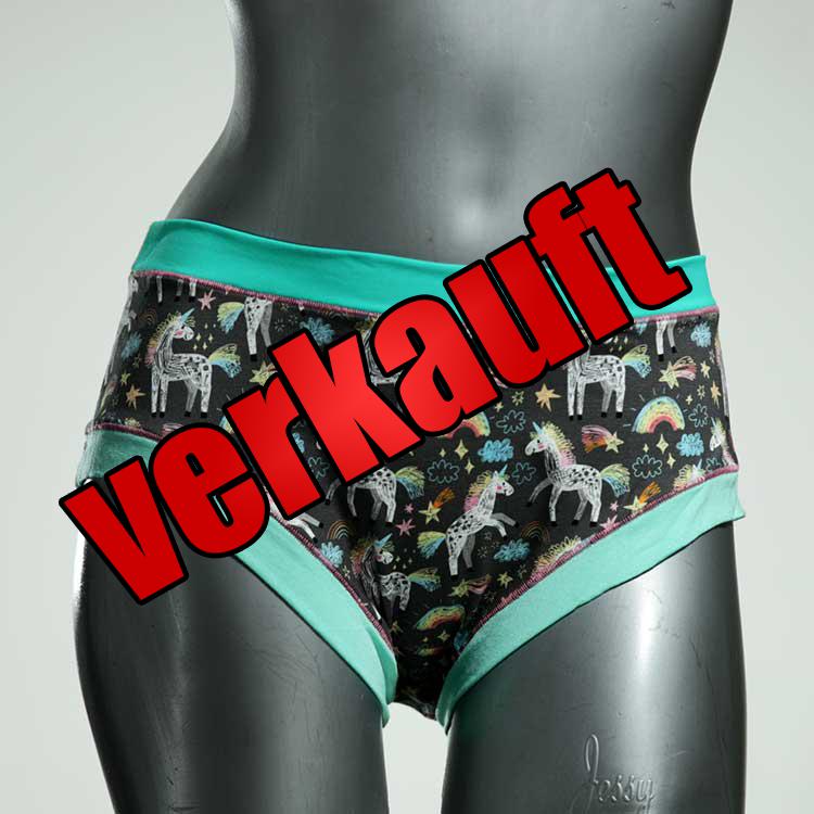 handgemachte nachhaltige sexy attraktive Panty aus Baumwolle, Unterwäsche für Damen