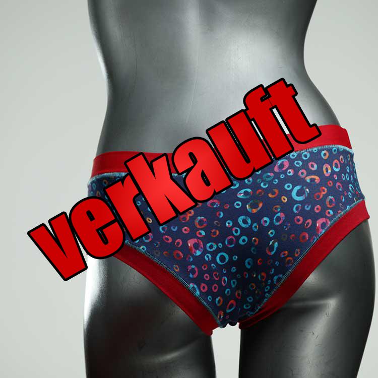farbige bequeme sexy handgemachte Panty aus Baumwolle, Unterwäsche für Damen