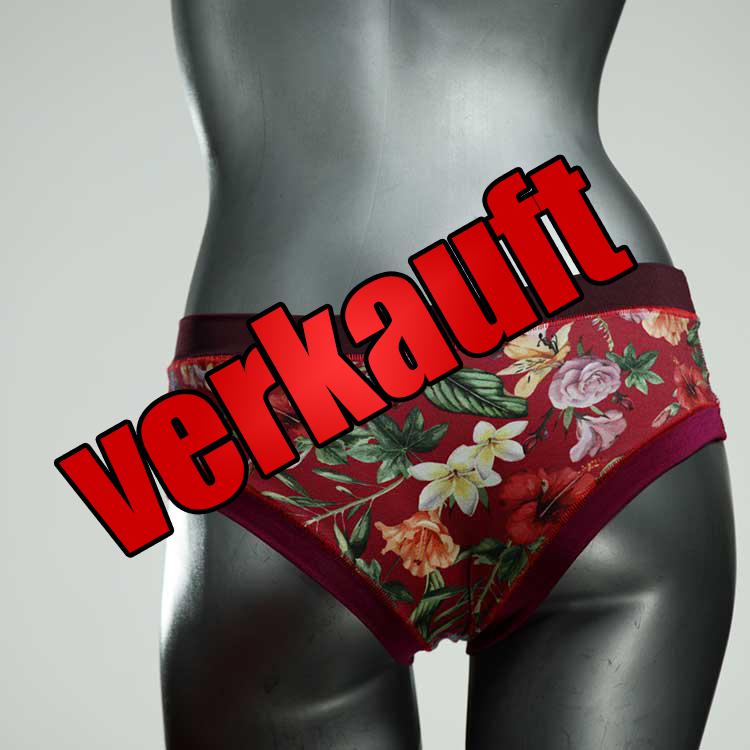 attraktive gemusterte farbige ökologische Panty aus Baumwolle, Unterwäsche für Damen