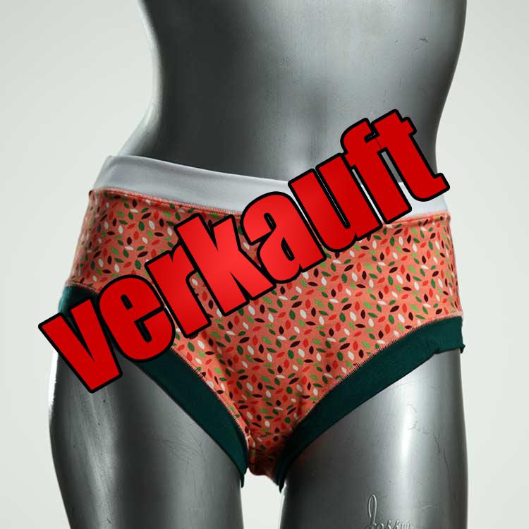 attraktive ökologische nachhaltige bunte Panty aus Baumwolle, Unterwäsche für Damen