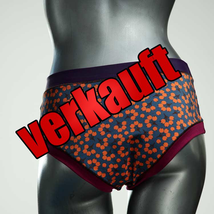 farbige sexy handgemachte bunte Panty aus Baumwolle, Unterwäsche für Damen