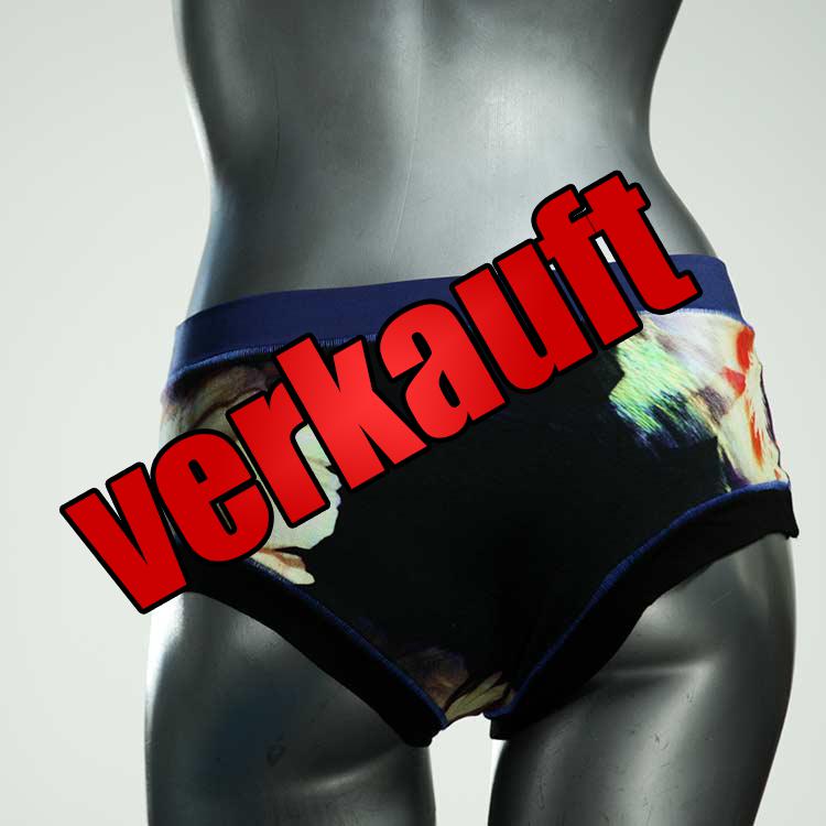 günstige farbige gemusterte schöne Panty aus Baumwolle, Unterwäsche für Damen