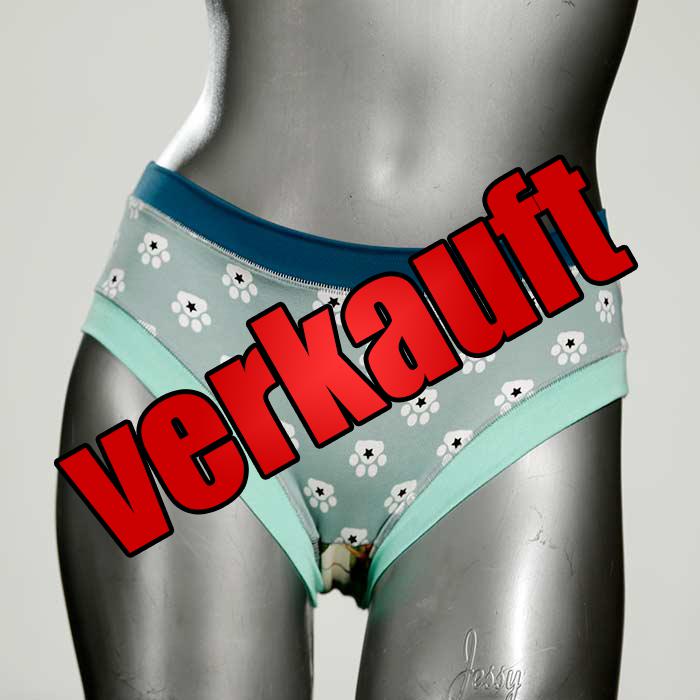 farbige gemusterte schöne preiswerte Panty aus Baumwolle, Unterwäsche für Damen