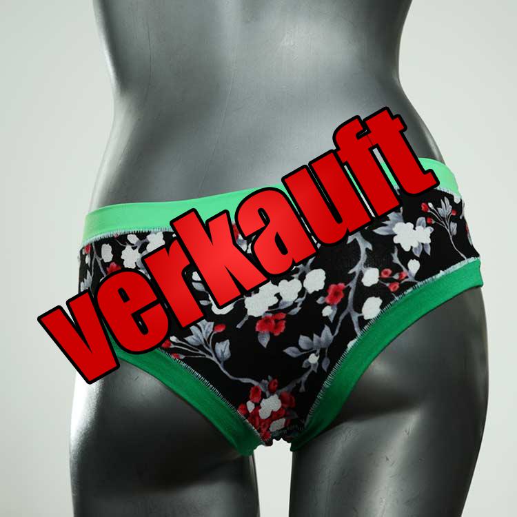 handgemachte ökologische gemusterte attraktive Panty aus Baumwolle, Unterwäsche für Damen