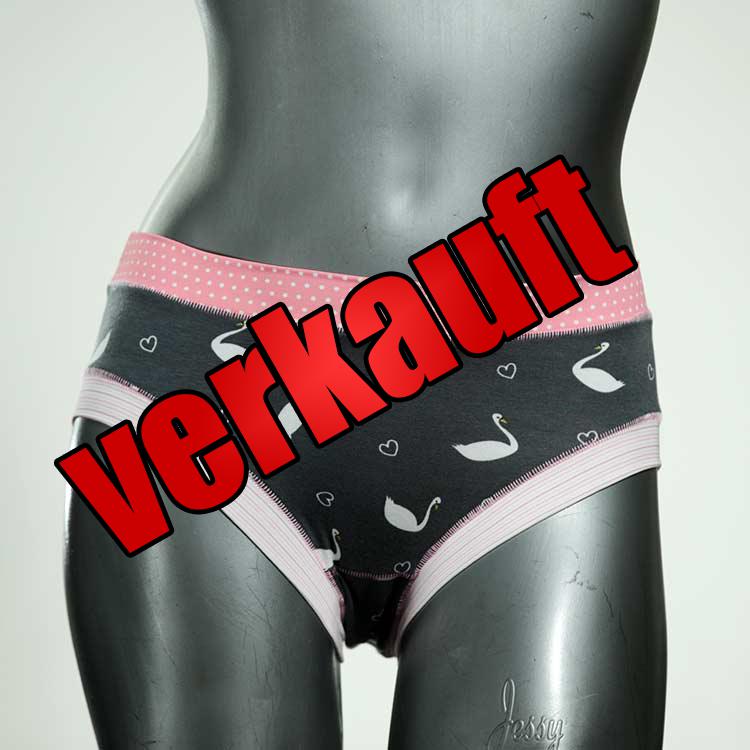 nachhaltige farbige handgemachte bequeme Panty aus Baumwolle, Unterwäsche für Damen