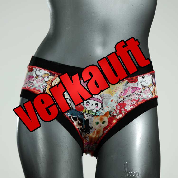 handgemachte bequeme farbige bunte Panty aus Baumwolle, Unterwäsche für Damen