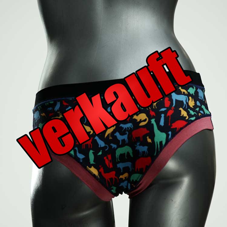 sexy bunte ökologische handgemachte Panty aus Baumwolle, Unterwäsche für Damen