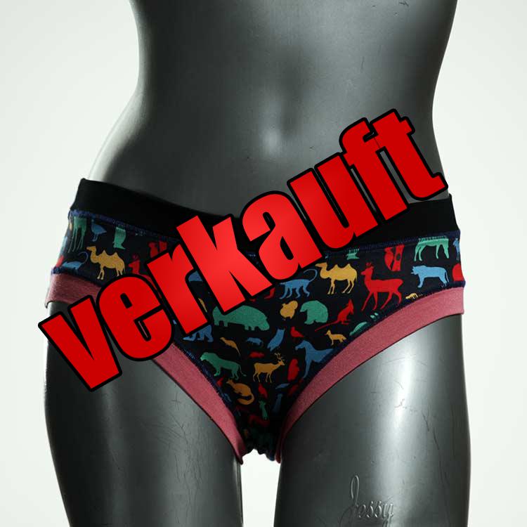 sexy bunte ökologische handgemachte Panty aus Baumwolle, Unterwäsche für Damen