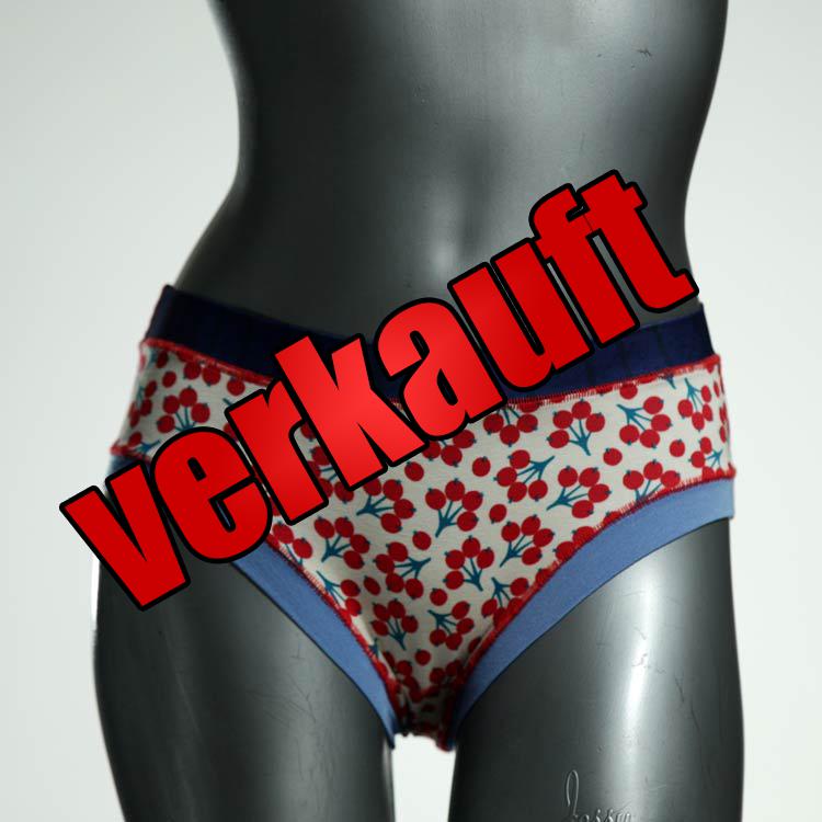 bunte farbige gemusterte sexy Panty aus Baumwolle, Unterwäsche für Damen
