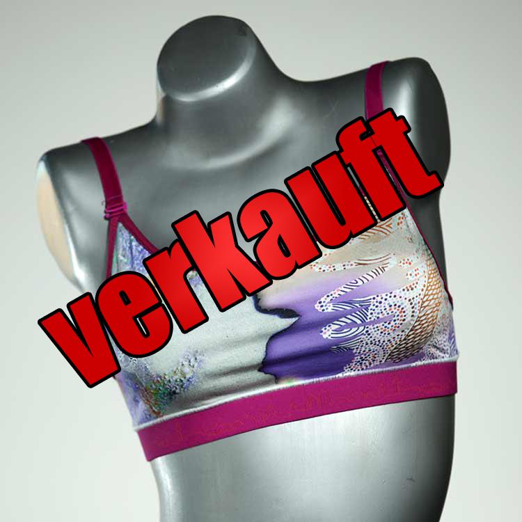 bunte bequeme gemusterte farbige Sporttops aus Baumwolle