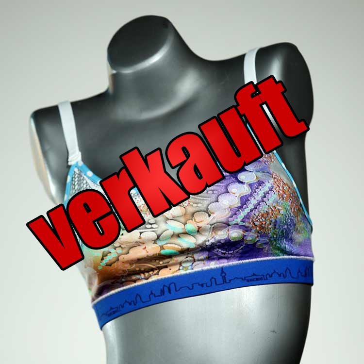 preiswerte sexy nachhaltige gemusterte Sporttops aus Baumwolle