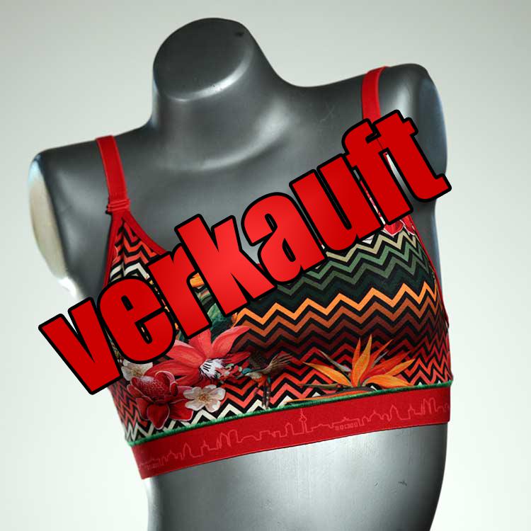 schöne günstige gemusterte attraktive Sporttops aus Baumwolle