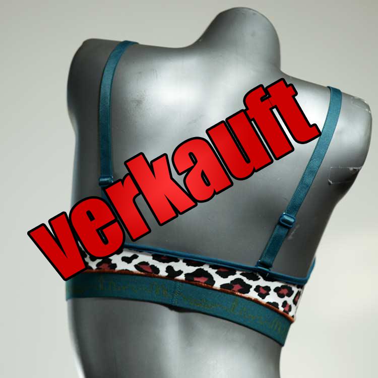 farbige bequeme ökologische gemusterte Sporttops aus Baumwolle