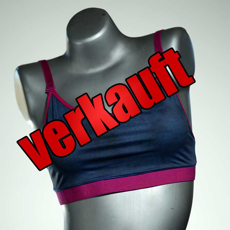 gemusterte nachhaltige süße attraktive Sporttops aus Lycra