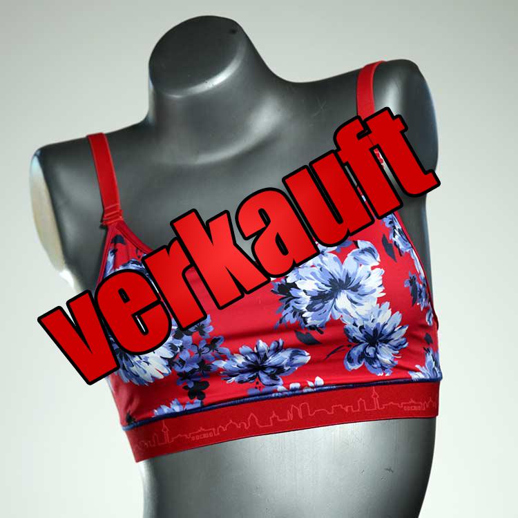 nachhaltige ökologische attraktive bunte Sporttops aus Lycra