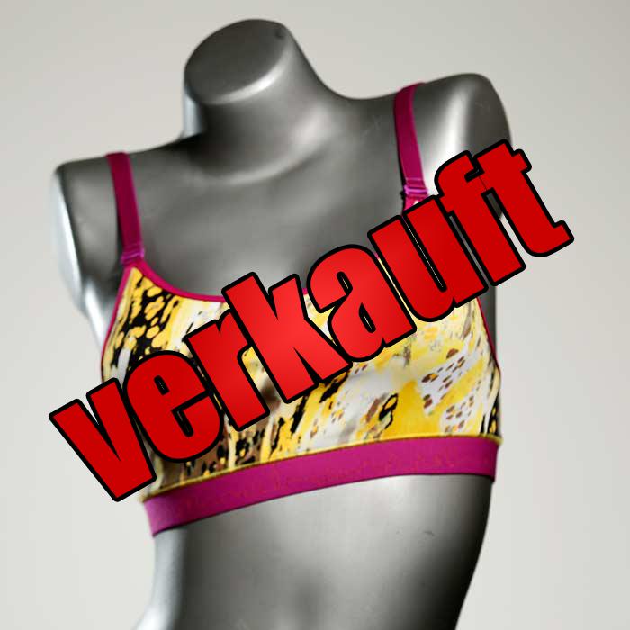 gemusterte günstige sexy nachhaltige Sporttops aus Lycra