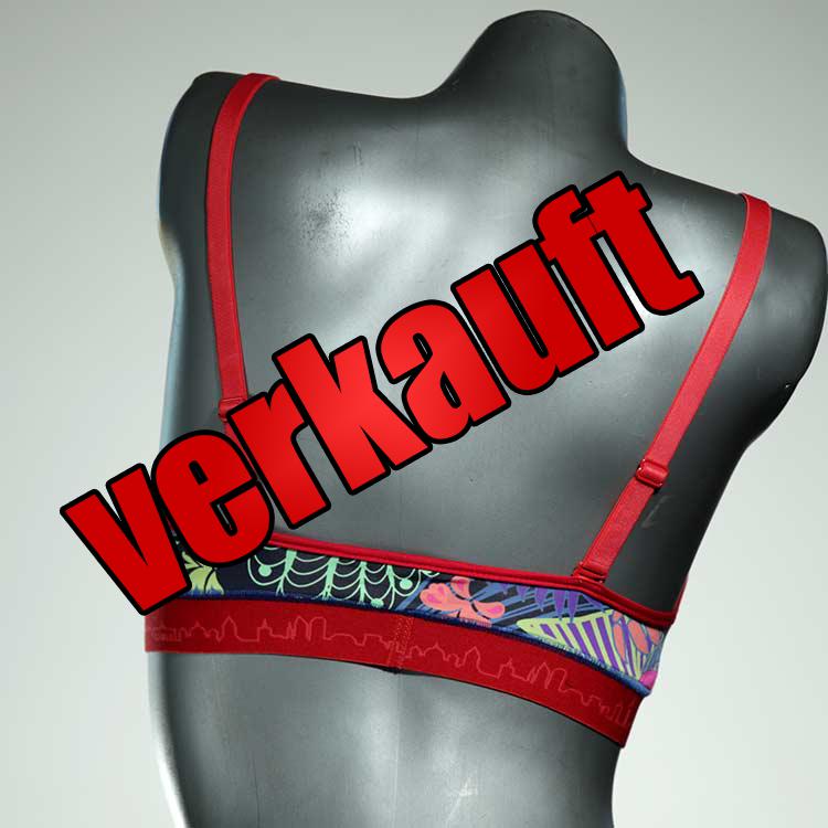 günstige attraktive bequeme gemusterte Sporttops aus Lycra