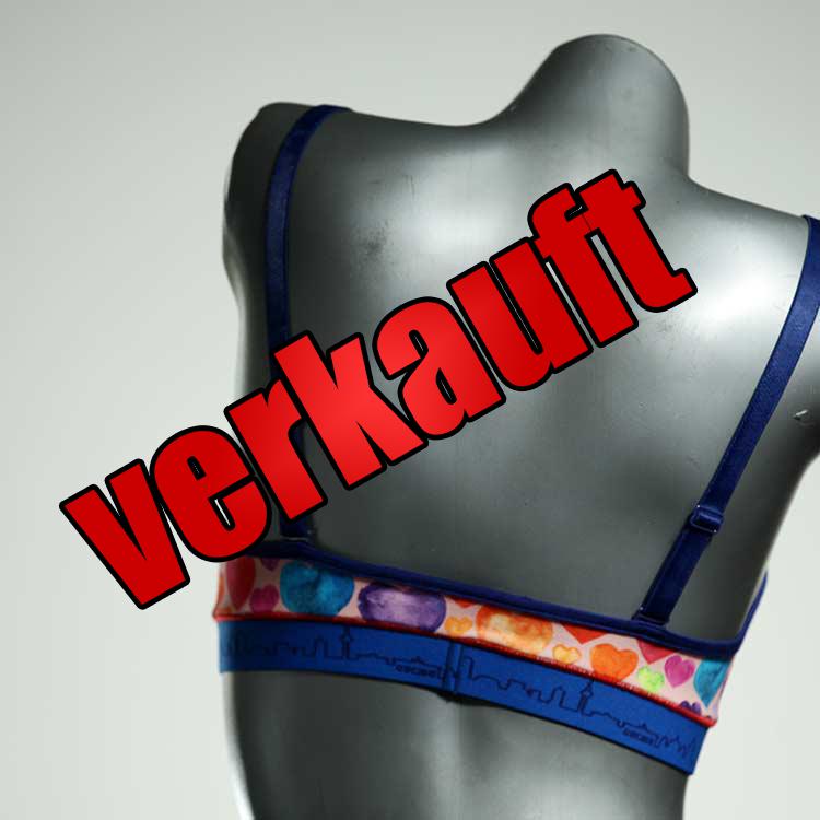 schöne bequeme gemusterte bunte Sporttops aus Baumwolle