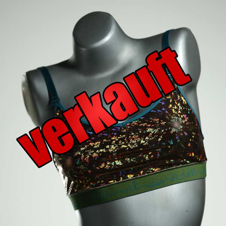 farbige attraktive schöne ökologische Sporttops aus Lycra