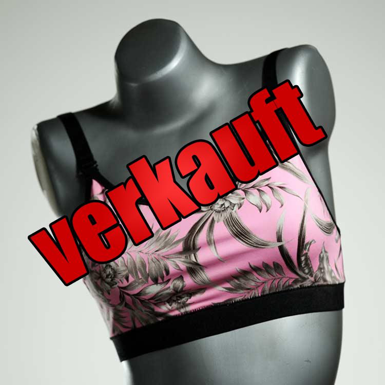 gemusterte bequeme ökologische süße Sporttops aus Lycra