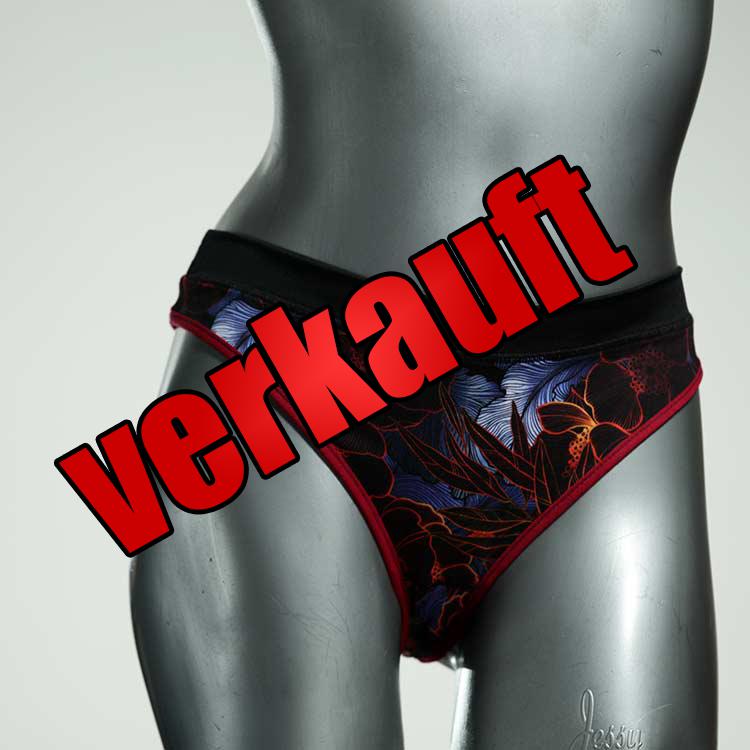 preiswerte attraktive ökologische bunte Tanga aus Baumwolle, Unterwäsche für Damen