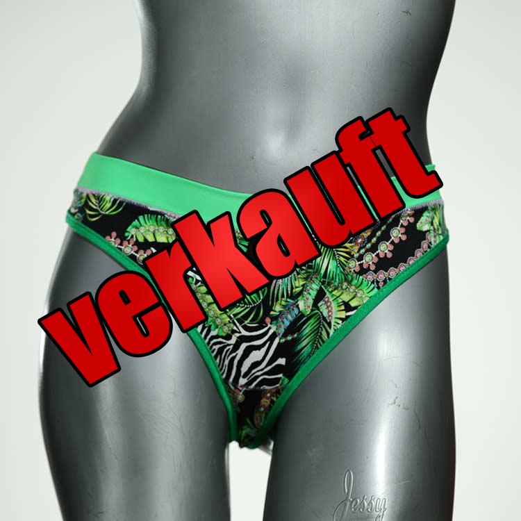günstige handgemachte ökologische bunte Tanga aus Baumwolle, Unterwäsche für Damen
