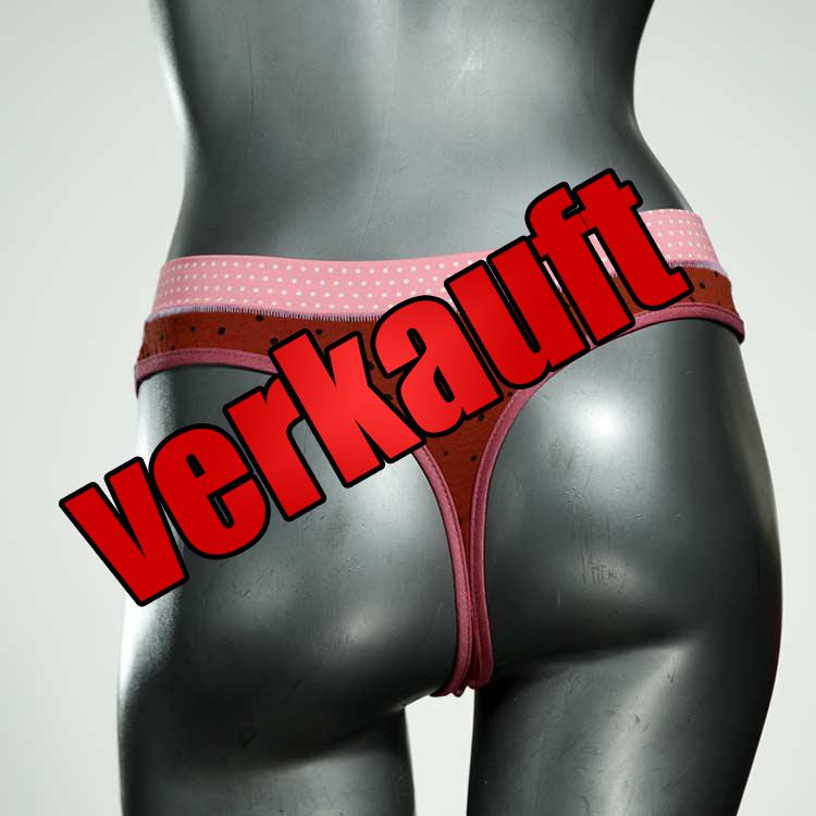 günstige sexy attraktive handgemachte Tanga aus Baumwolle, Unterwäsche für Damen