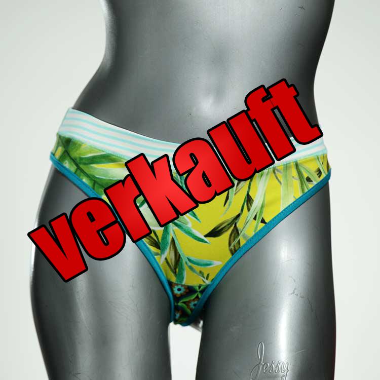 handgemachte sexy nachhaltige bequeme Tanga aus Baumwolle, Unterwäsche für Damen
